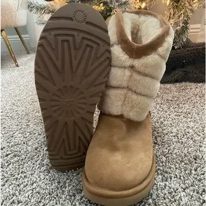 UGG Shoes Ugg Tania Chevron Pattern In Plush Sheep Fur Poshmark